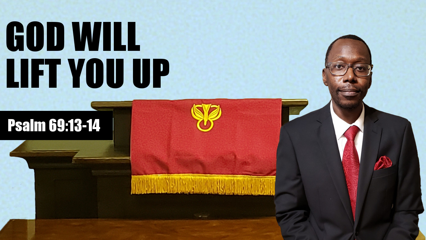 God Will Lift You Up Banner