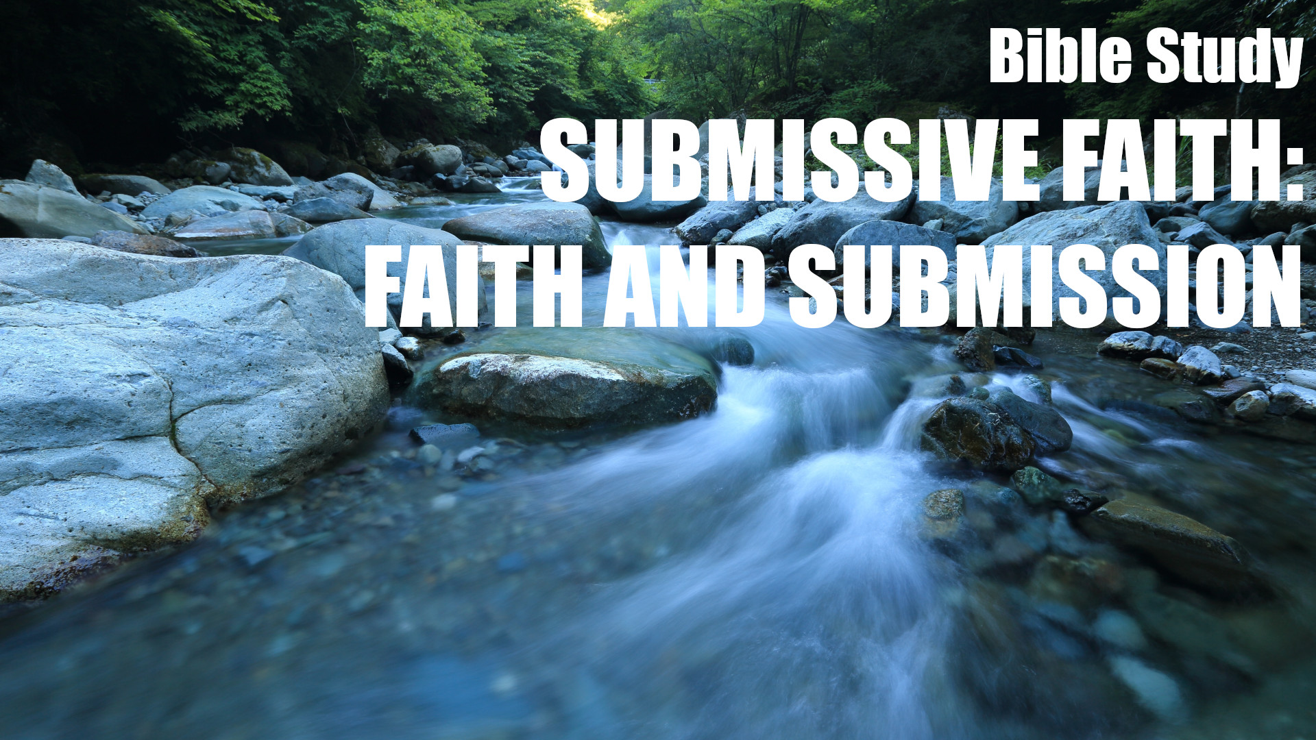 Submissive Faith Banner
