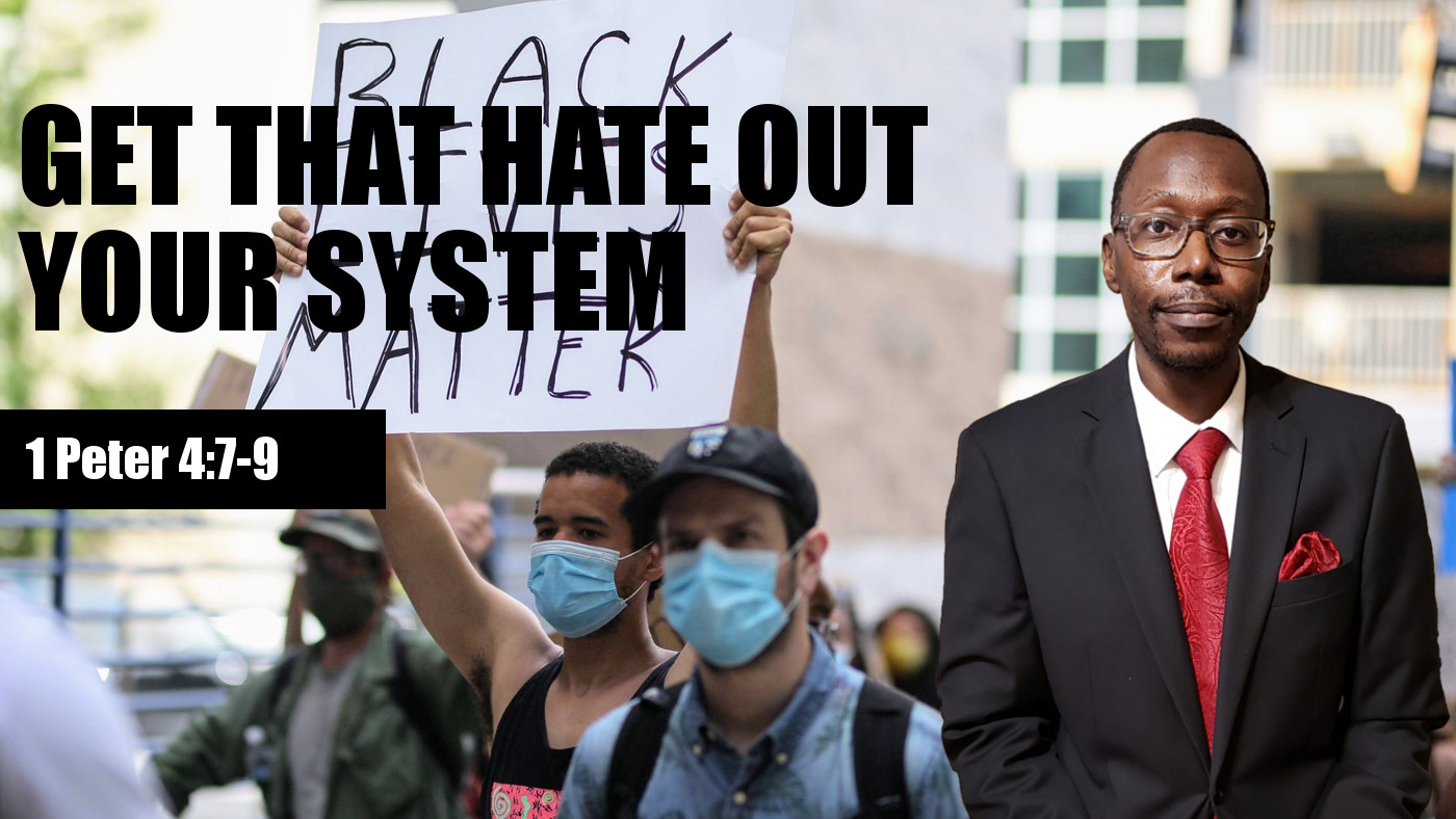 Get that hate out your system banner