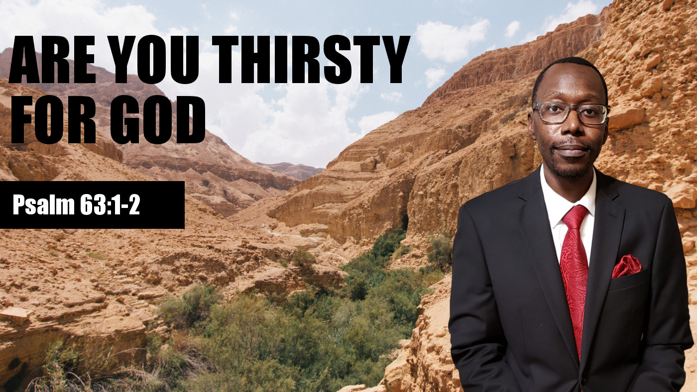 Thirsty For God Banner