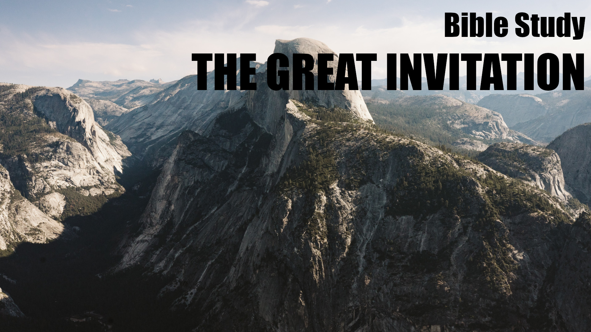 The Great Invitation Banner