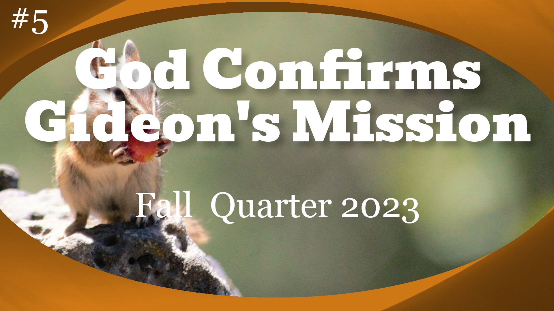 God Confirms Gideon's Mission