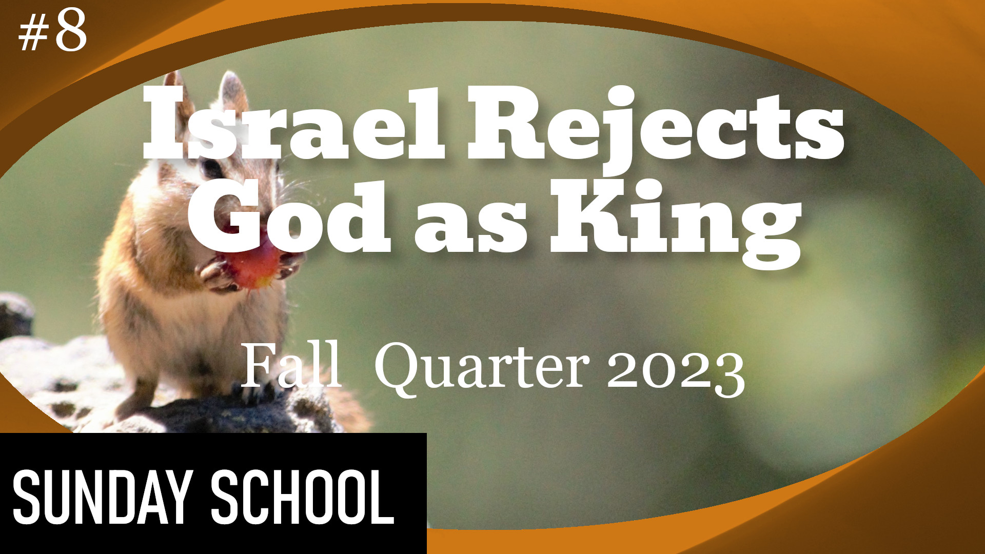 Israel Rejects God as King Banner