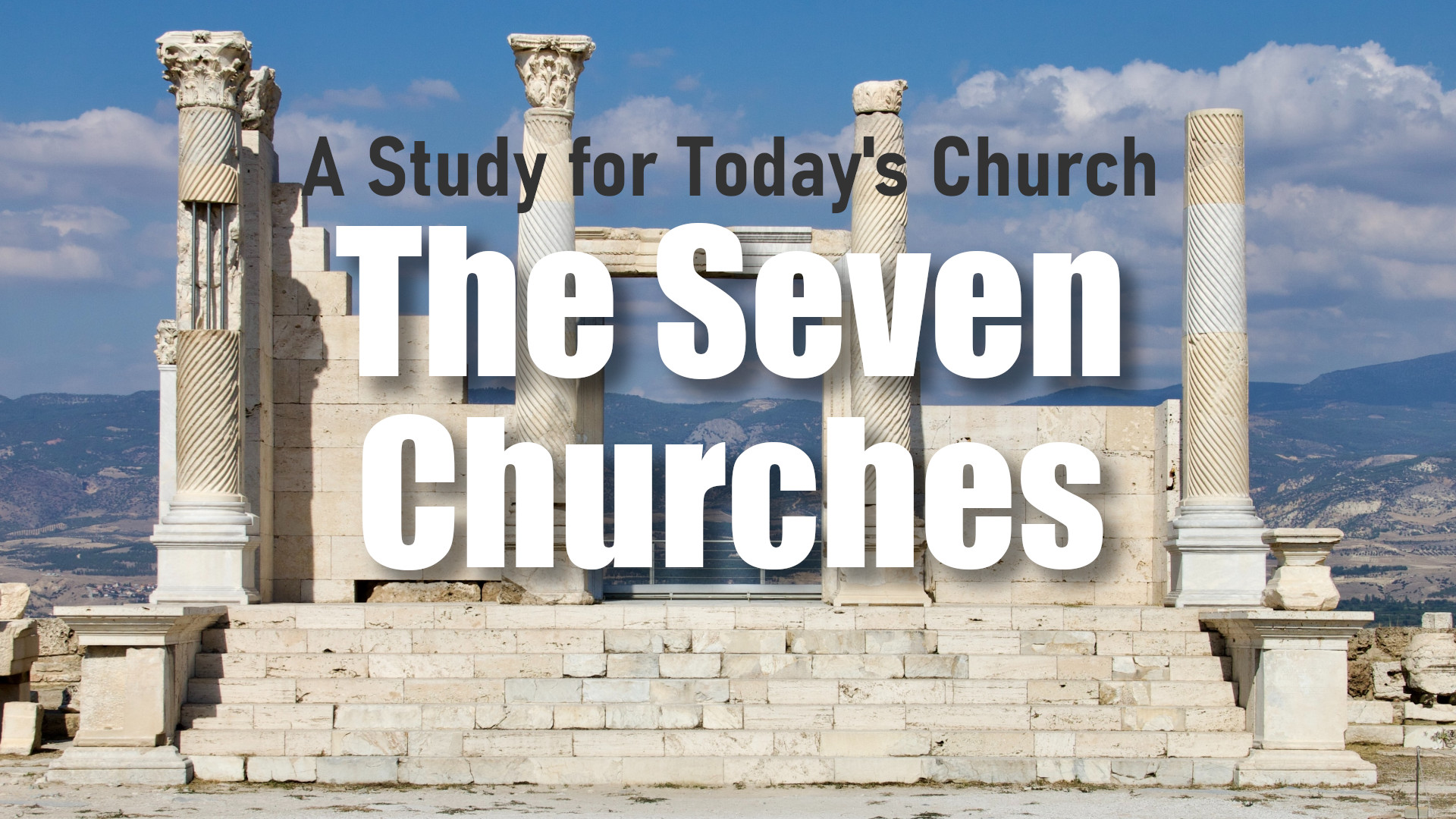 The Seven Churches Series Study Banner