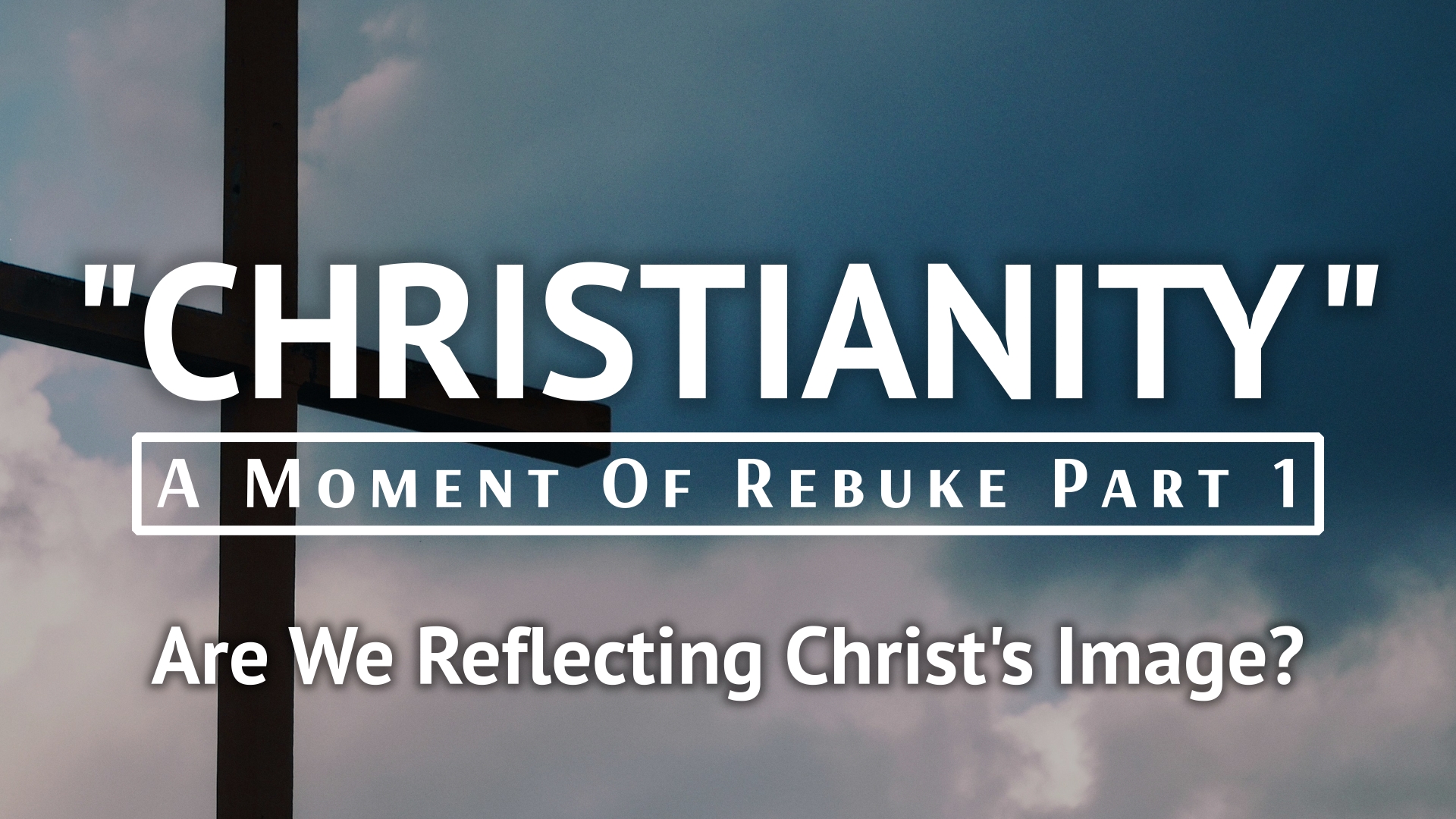 Reflecting Christ's Image Banner