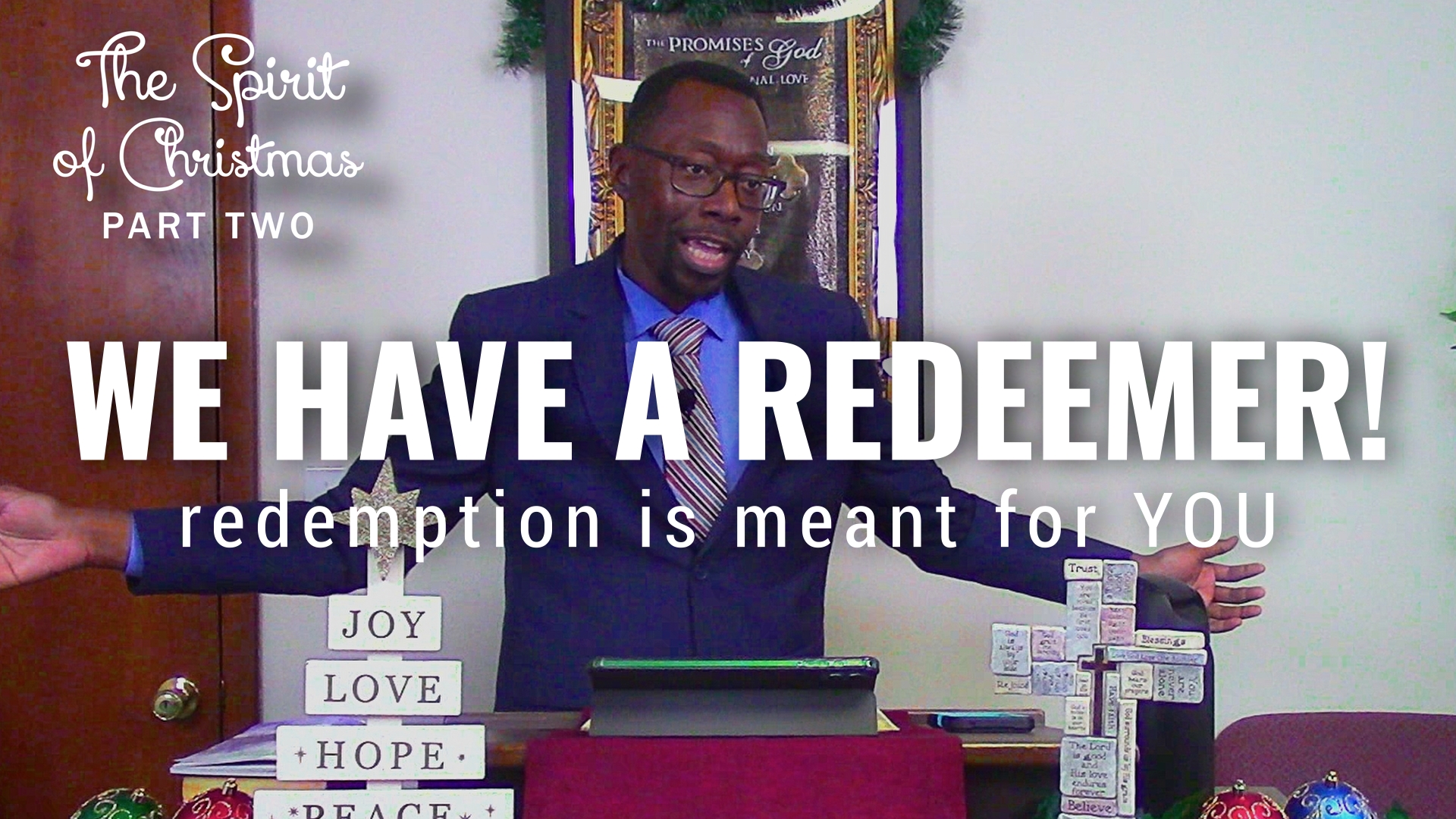 Redemption for All Sermon Banner