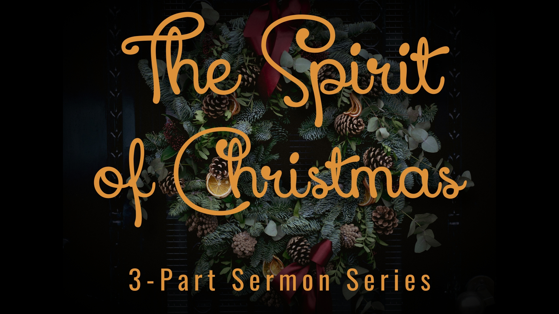 The Christmas Spirit Series Banner