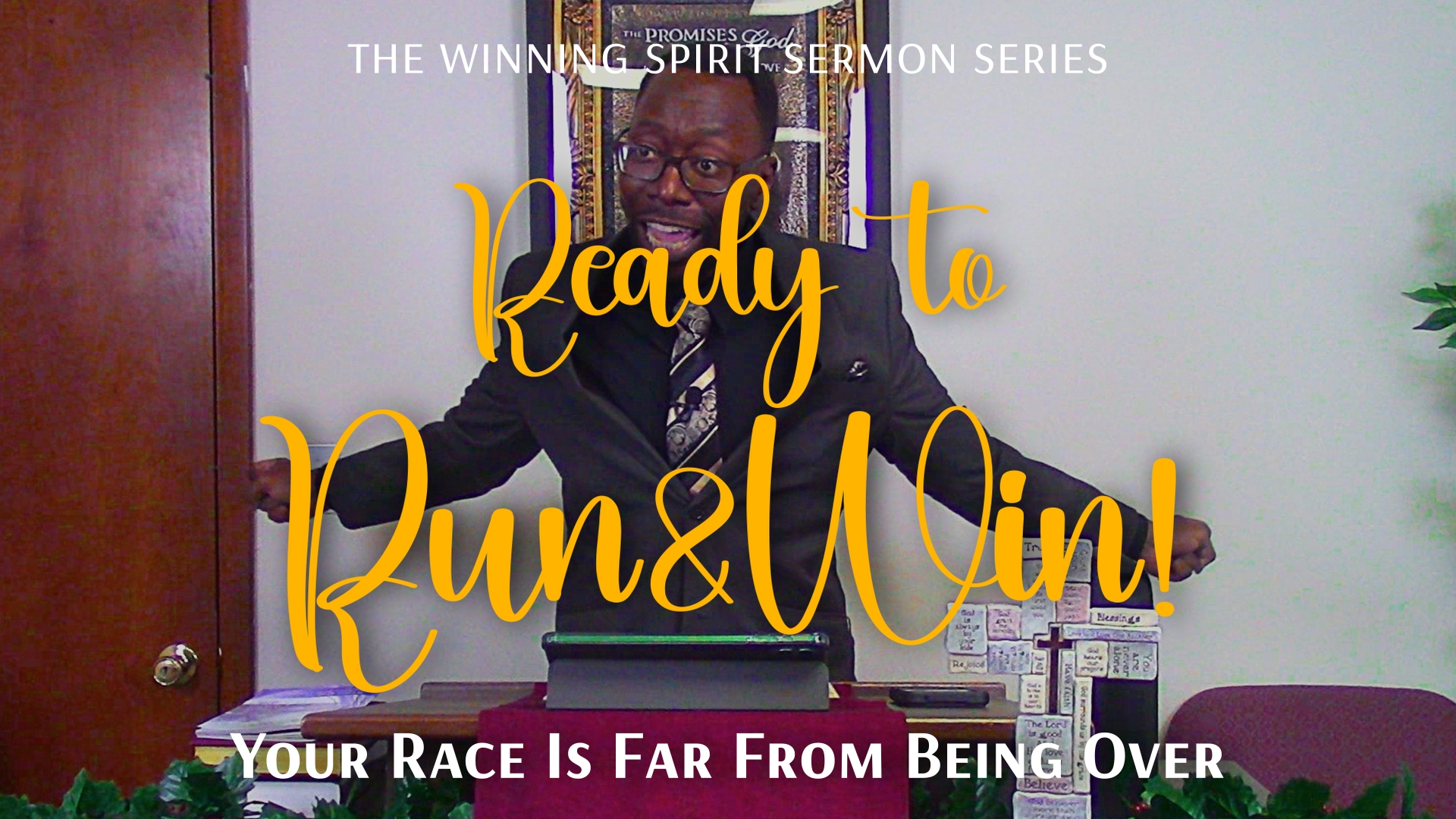 The Race of Faith Banner