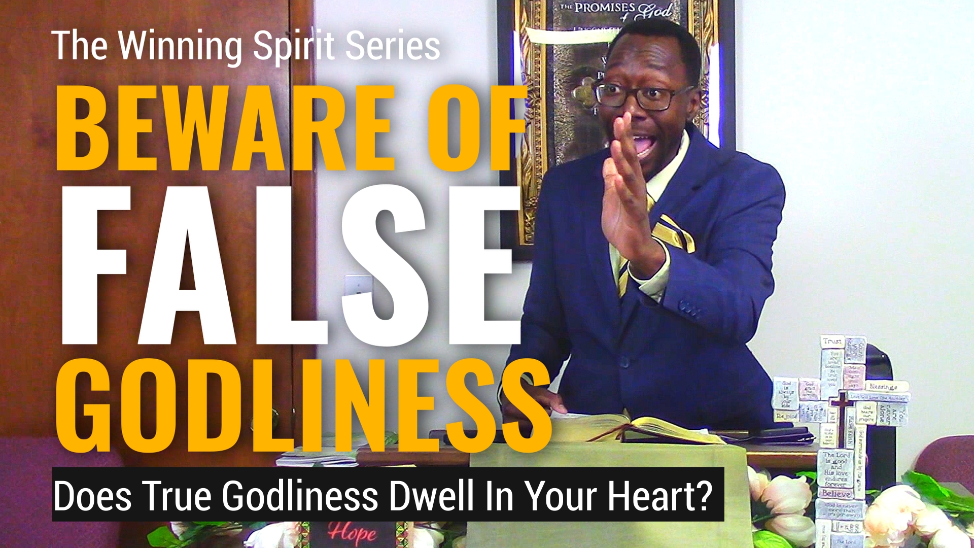 Living After God's Heart Sermon Banner