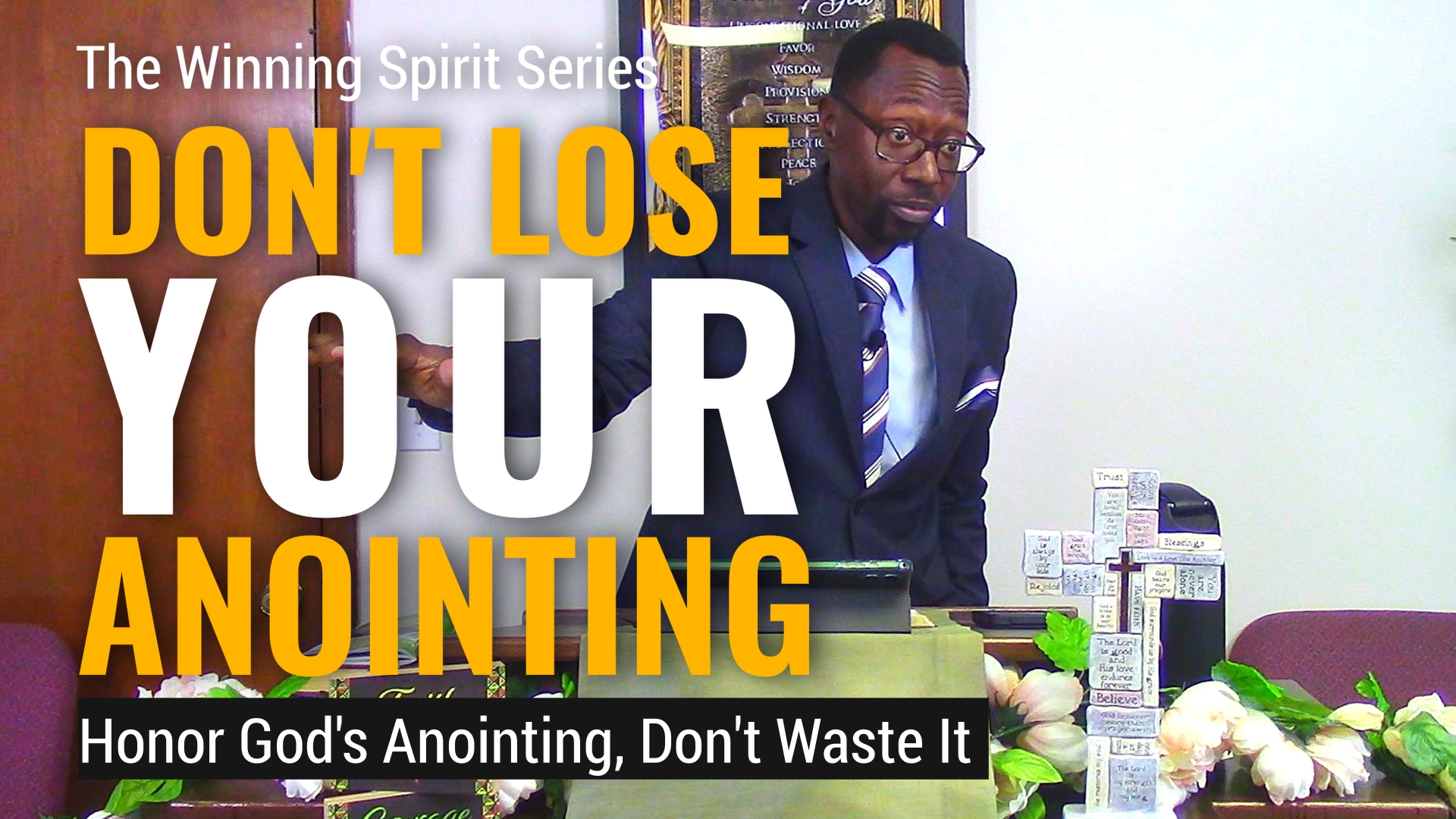 Faithful to God's Anointing Banner