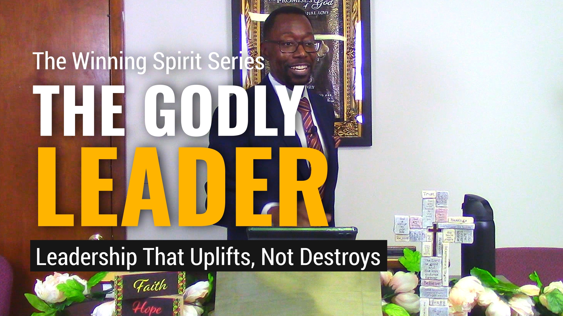 Godly leadership banner