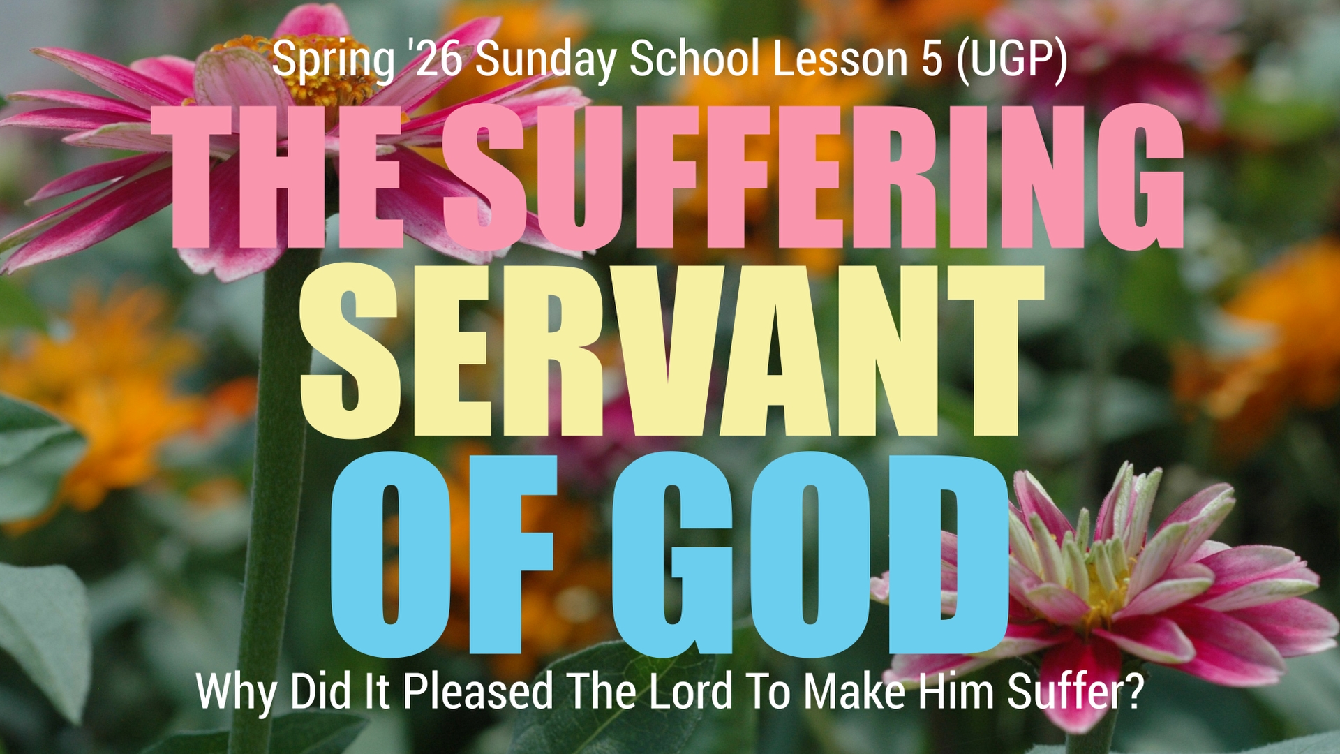 Mark 15 Jesus Suffers God's Wrath