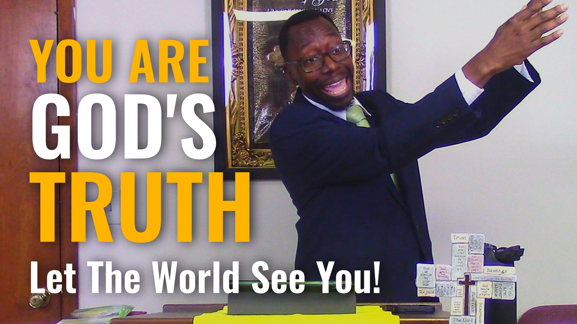 Let Them See God's Truth Banner