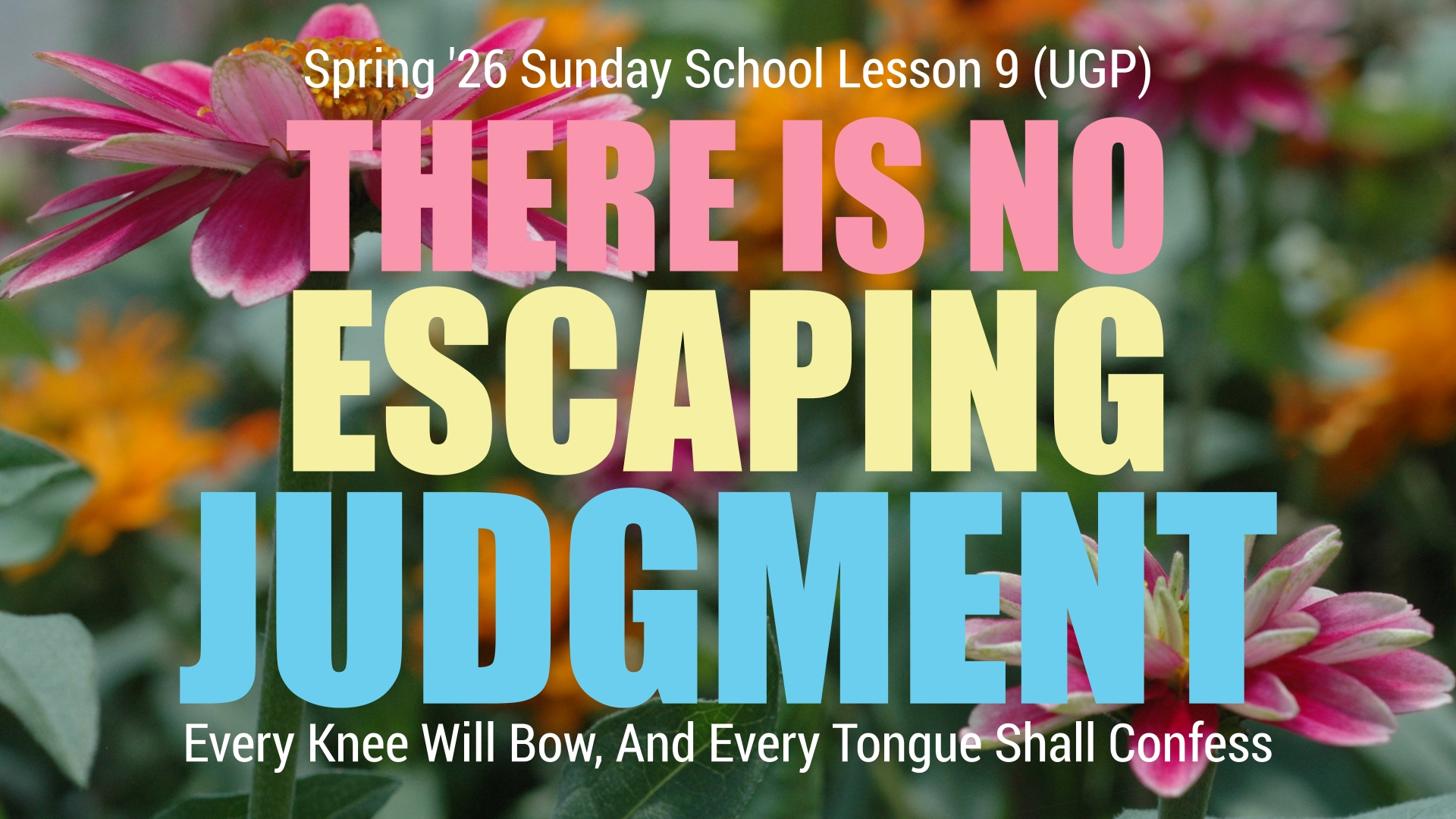 God's Righteous Judgment Banner