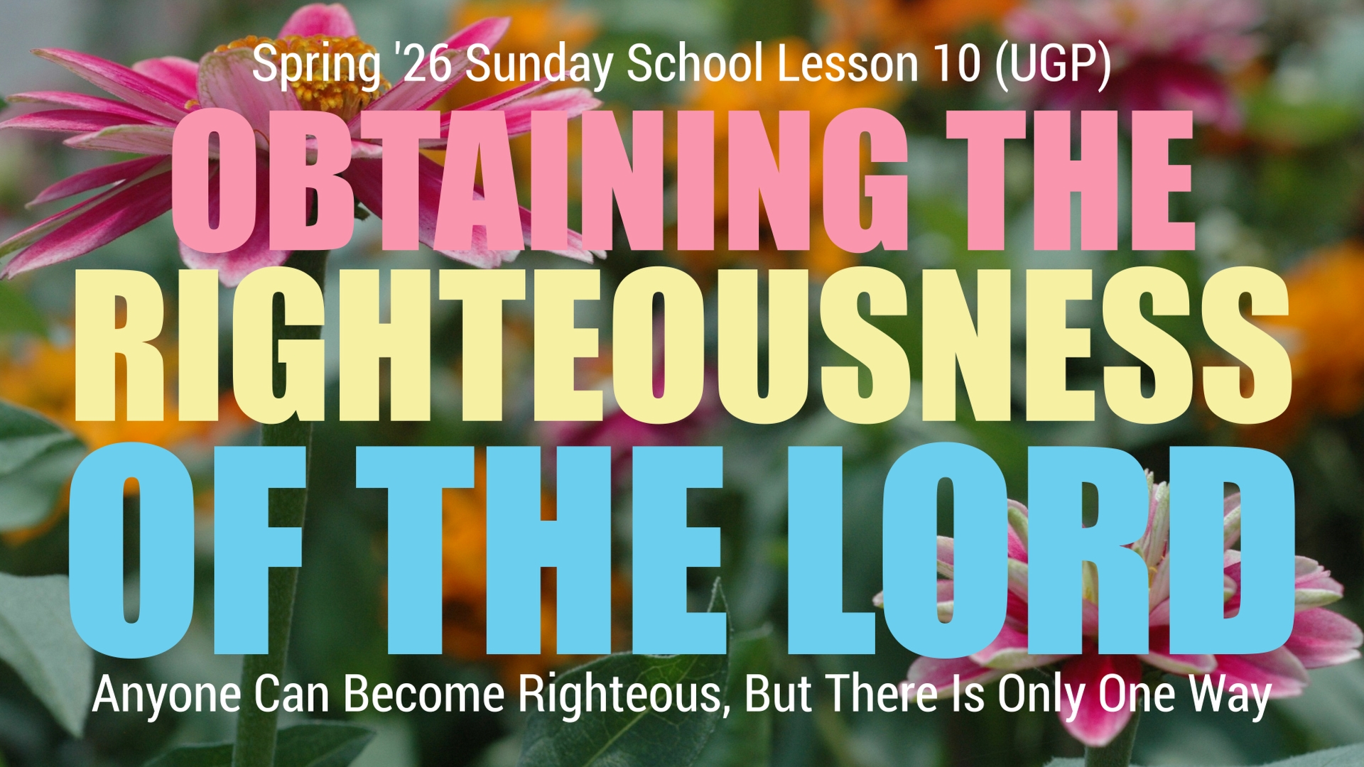 Romans 3 Righteousness Through Faith Banner