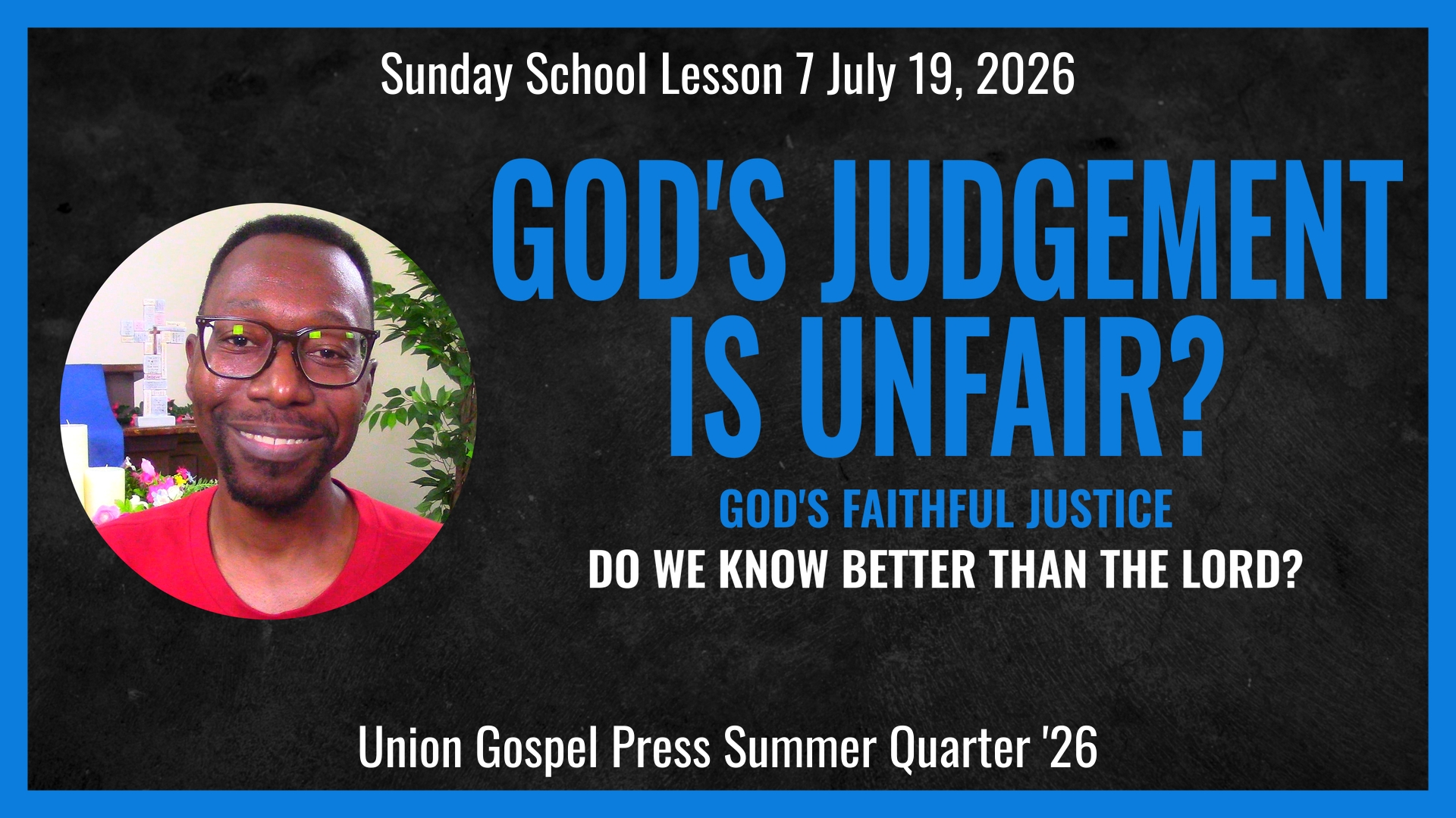 God's Faithful Justice Thumbnail