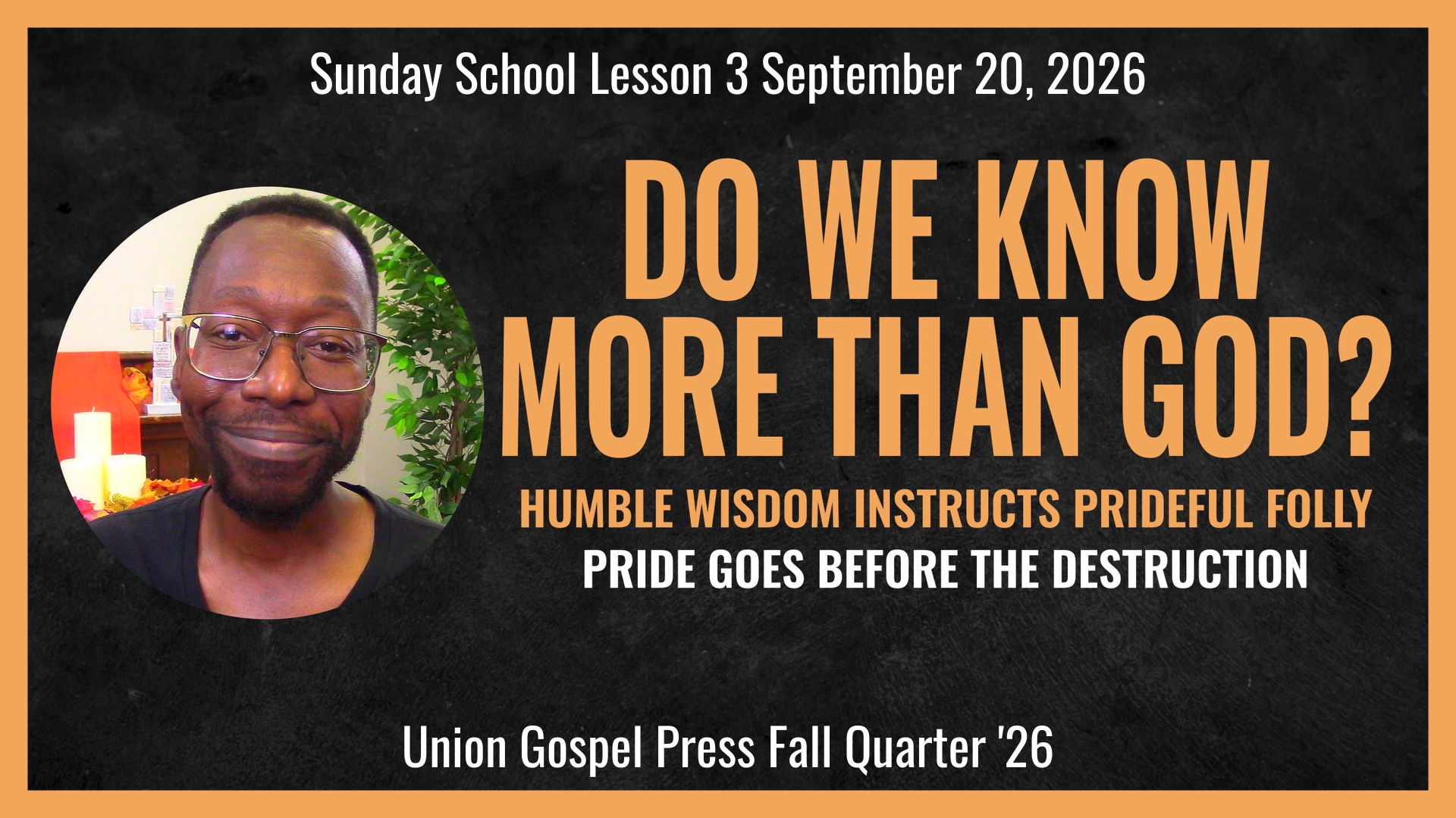 Humble Wisdom Lesson Banner