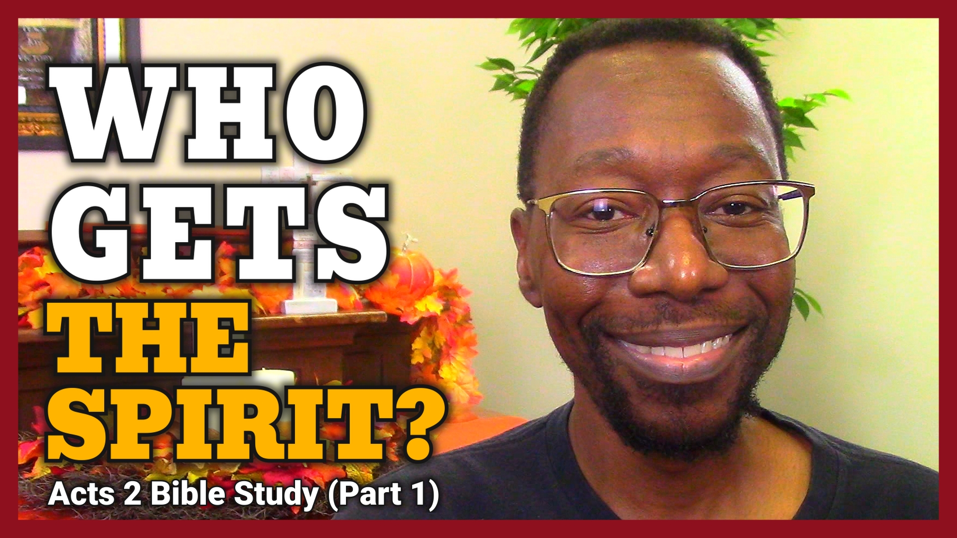Acts 2 Part One Bible Study Banner