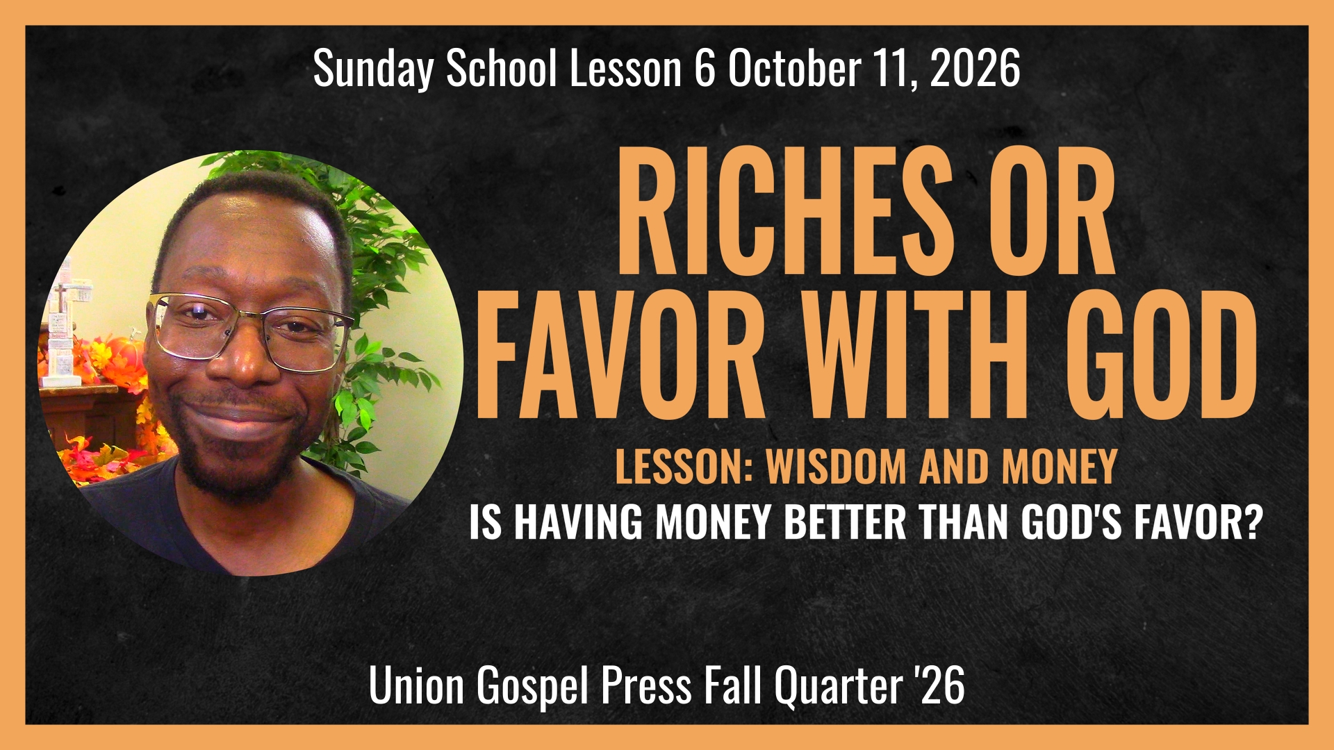 Proverbs 22 Wisdom ad Money Banner